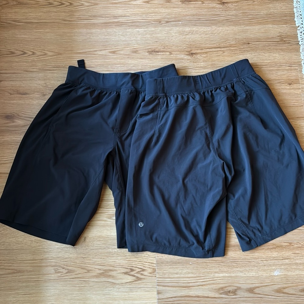 Lululemon Athletica Black Shorts - 2 pairs